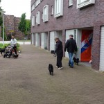 hond en kinderwagen